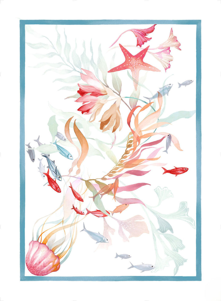 Asciugapiatti in lino Ondiva