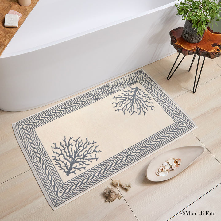 Tappeto bagno spugna cm.60X110 Corallo
