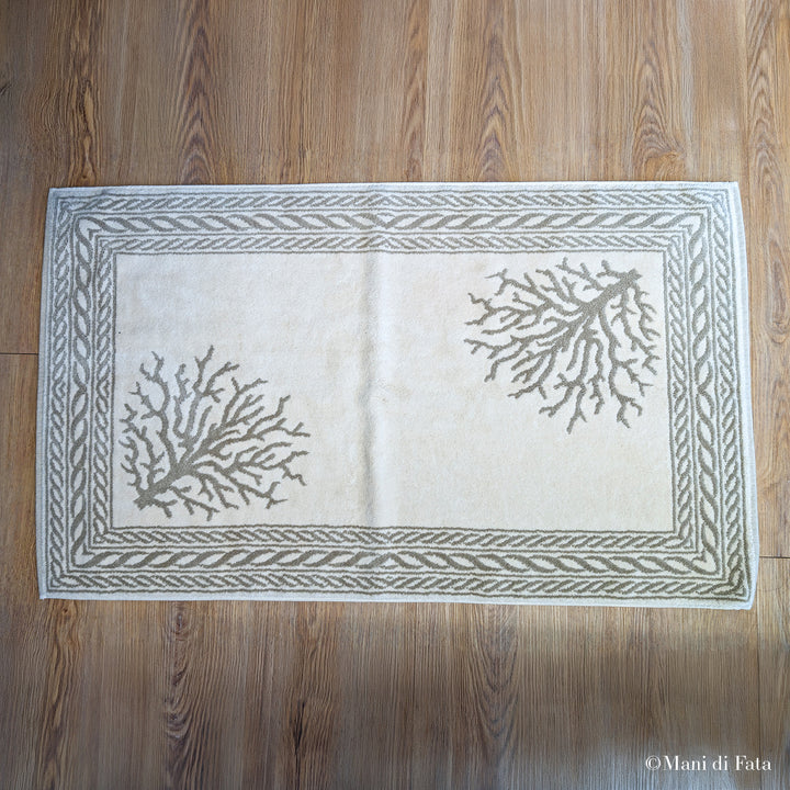 Tappeto bagno spugna cm.60X110 Corallo