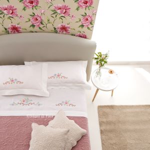 Kit punti misti per set letto 'Pattern fiori'