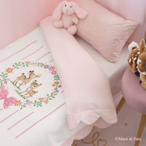 Kit piumotto lettino 'bambi'