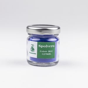 Spolvero chimico blu