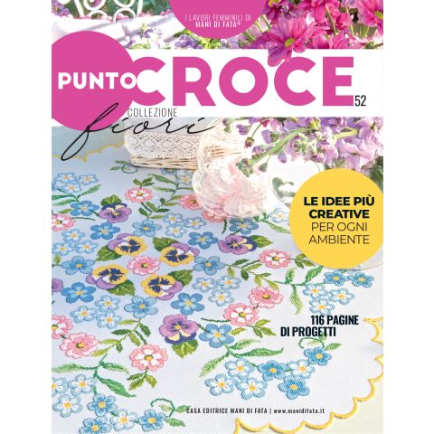 Punto croce 52 collezione fiori