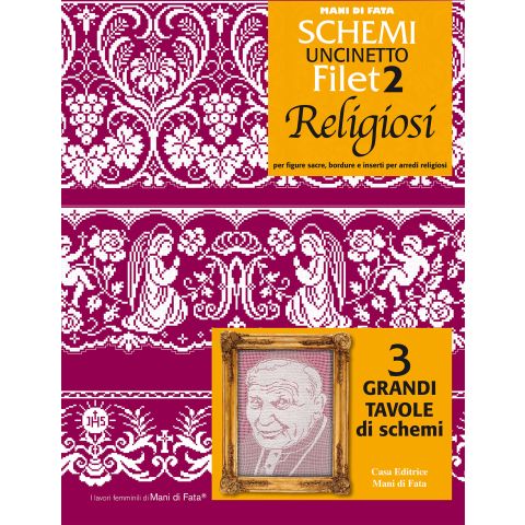 Schemi uncinetto filet 2 - religiosi