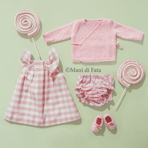 Completo bimba in maglia