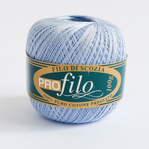 Profilo Filo di Scozia n.8 azzurro chiaro